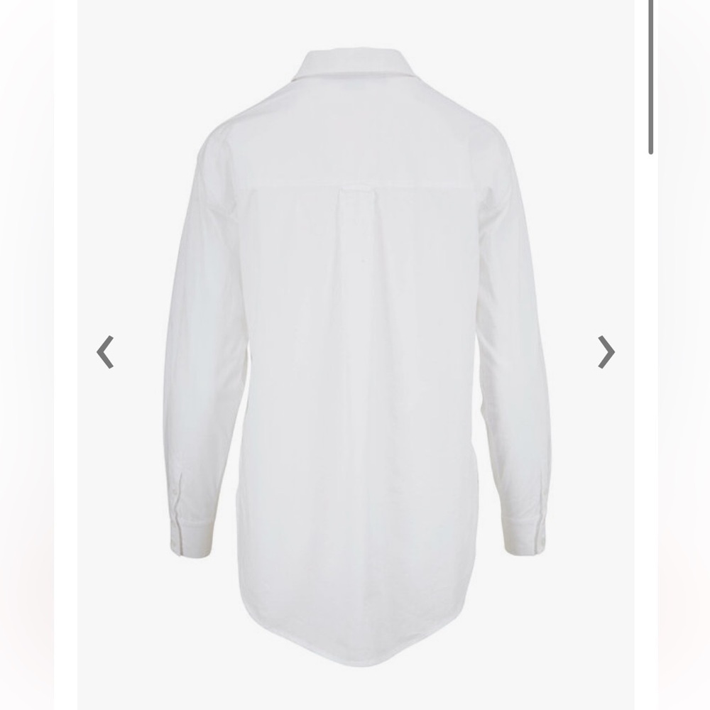 Veronica Beard Keiko White 100% Cotton button down Top 🤍 XS Sold Out! - Picture 10 of 16